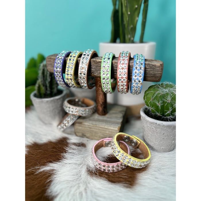 Swarovski Crystal Bracelet-Bracelets-[Womens_Boutique]-[NFR]-[Rodeo_Fashion]-[Western_Style]-Calamity's LLC