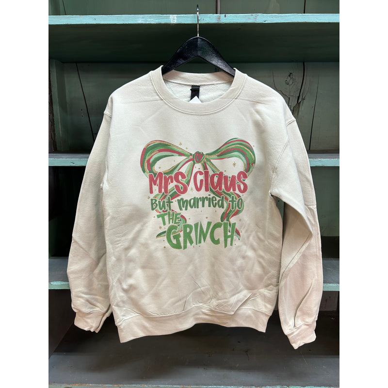 Mrs Claus married The Grinch-[Womens_Boutique]-[NFR]-[Rodeo_Fashion]-[Western_Style]-Calamity's LLC