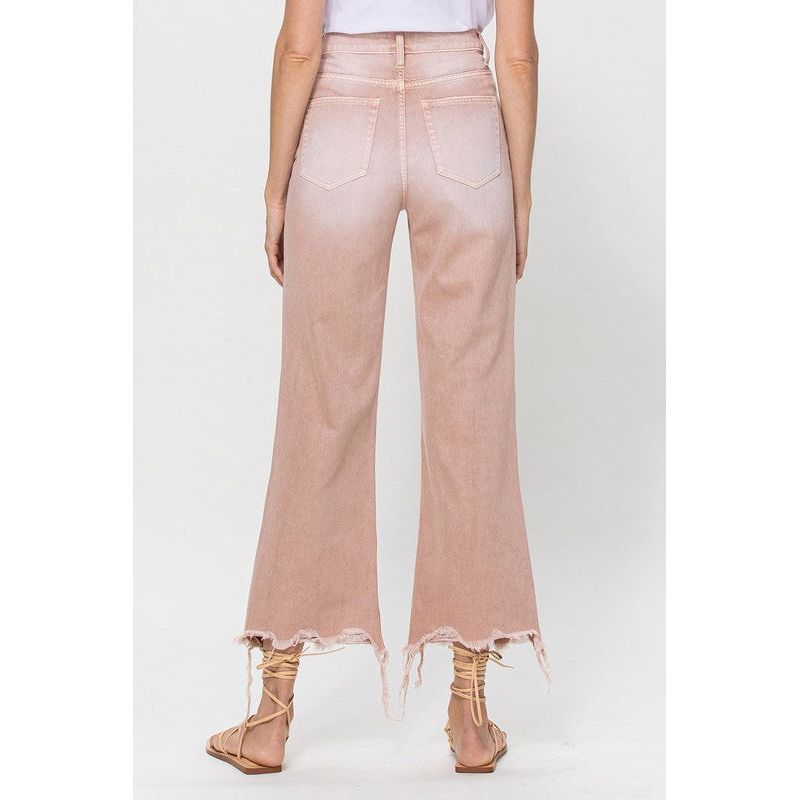 90's Vintage Crop Flare Jeans-[Womens_Boutique]-[NFR]-[Rodeo_Fashion]-[Western_Style]-Calamity's LLC