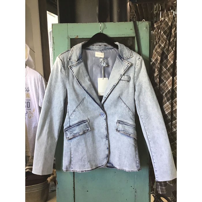 Structured Blazer-[Womens_Boutique]-[NFR]-[Rodeo_Fashion]-[Western_Style]-Calamity's LLC