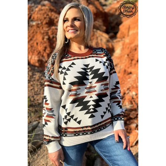 Lean On Me knit sweater-[Womens_Boutique]-[NFR]-[Rodeo_Fashion]-[Western_Style]-Calamity's LLC
