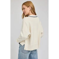 Tristan V Neck Sweater-Sweaters-[Womens_Boutique]-[NFR]-[Rodeo_Fashion]-[Western_Style]-Calamity's LLC