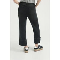 Roll Cuff straight leg Jean-[Womens_Boutique]-[NFR]-[Rodeo_Fashion]-[Western_Style]-Calamity's LLC