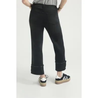 Roll Cuff straight leg Jean-[Womens_Boutique]-[NFR]-[Rodeo_Fashion]-[Western_Style]-Calamity's LLC