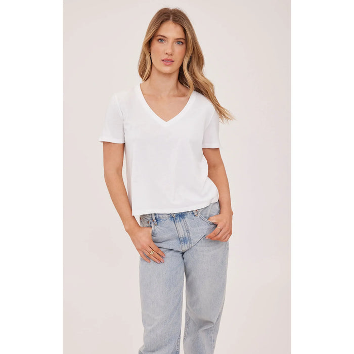 Lucy Cotton Tee-[Womens_Boutique]-[NFR]-[Rodeo_Fashion]-[Western_Style]-Calamity's LLC