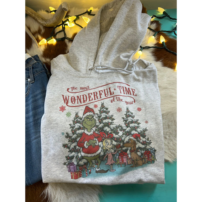 Grinch Sweatshirt-[Womens_Boutique]-[NFR]-[Rodeo_Fashion]-[Western_Style]-Calamity's LLC