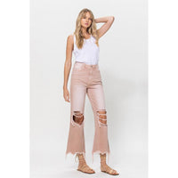 90's Vintage Crop Flare Jeans-[Womens_Boutique]-[NFR]-[Rodeo_Fashion]-[Western_Style]-Calamity's LLC