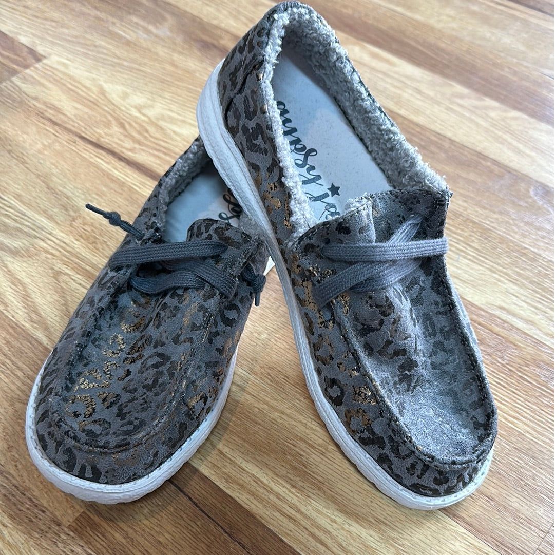 Grey Leopard Gypsy Jazz Sneaker-Sneakers-[Womens_Boutique]-[NFR]-[Rodeo_Fashion]-[Western_Style]-Calamity's LLC