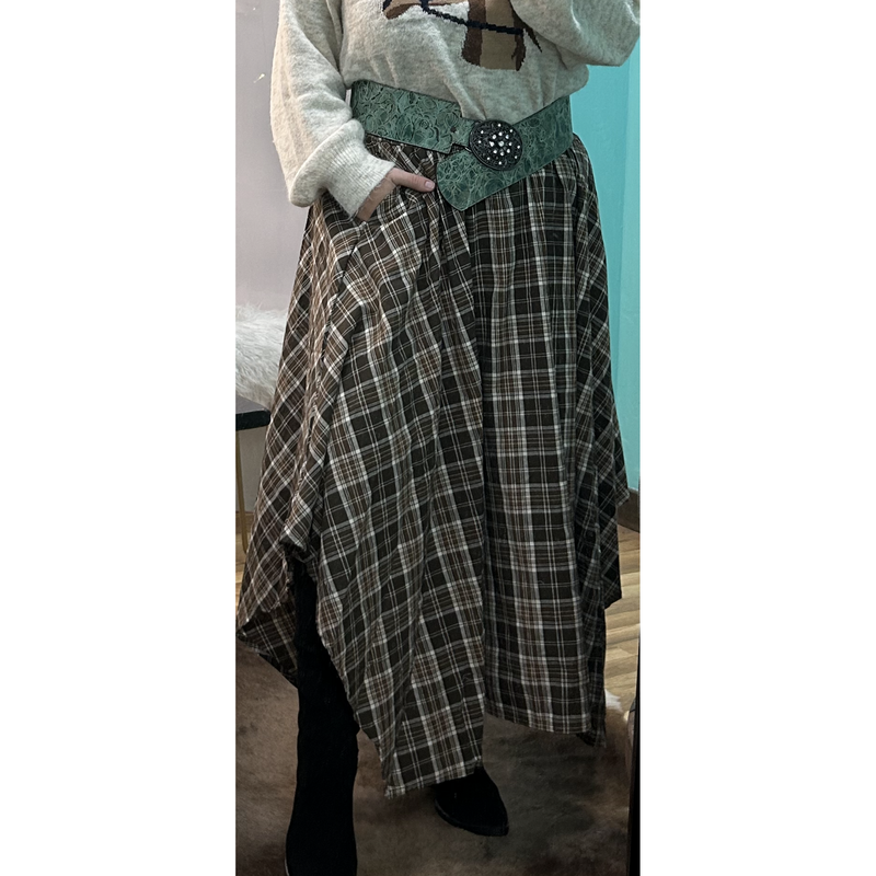 Gilmore Midi Skirt-[Womens_Boutique]-[NFR]-[Rodeo_Fashion]-[Western_Style]-Calamity's LLC