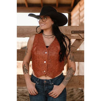 Tooled Up Vest-[Womens_Boutique]-[NFR]-[Rodeo_Fashion]-[Western_Style]-Calamity's LLC