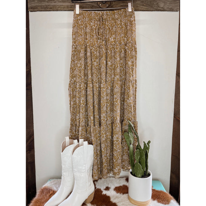 The Olivia Tiered Maxi Skirt-Skirts-[Womens_Boutique]-[NFR]-[Rodeo_Fashion]-[Western_Style]-Calamity's LLC