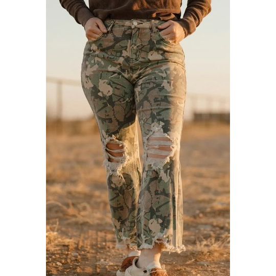 Camo Kreek jeans-[Womens_Boutique]-[NFR]-[Rodeo_Fashion]-[Western_Style]-Calamity's LLC