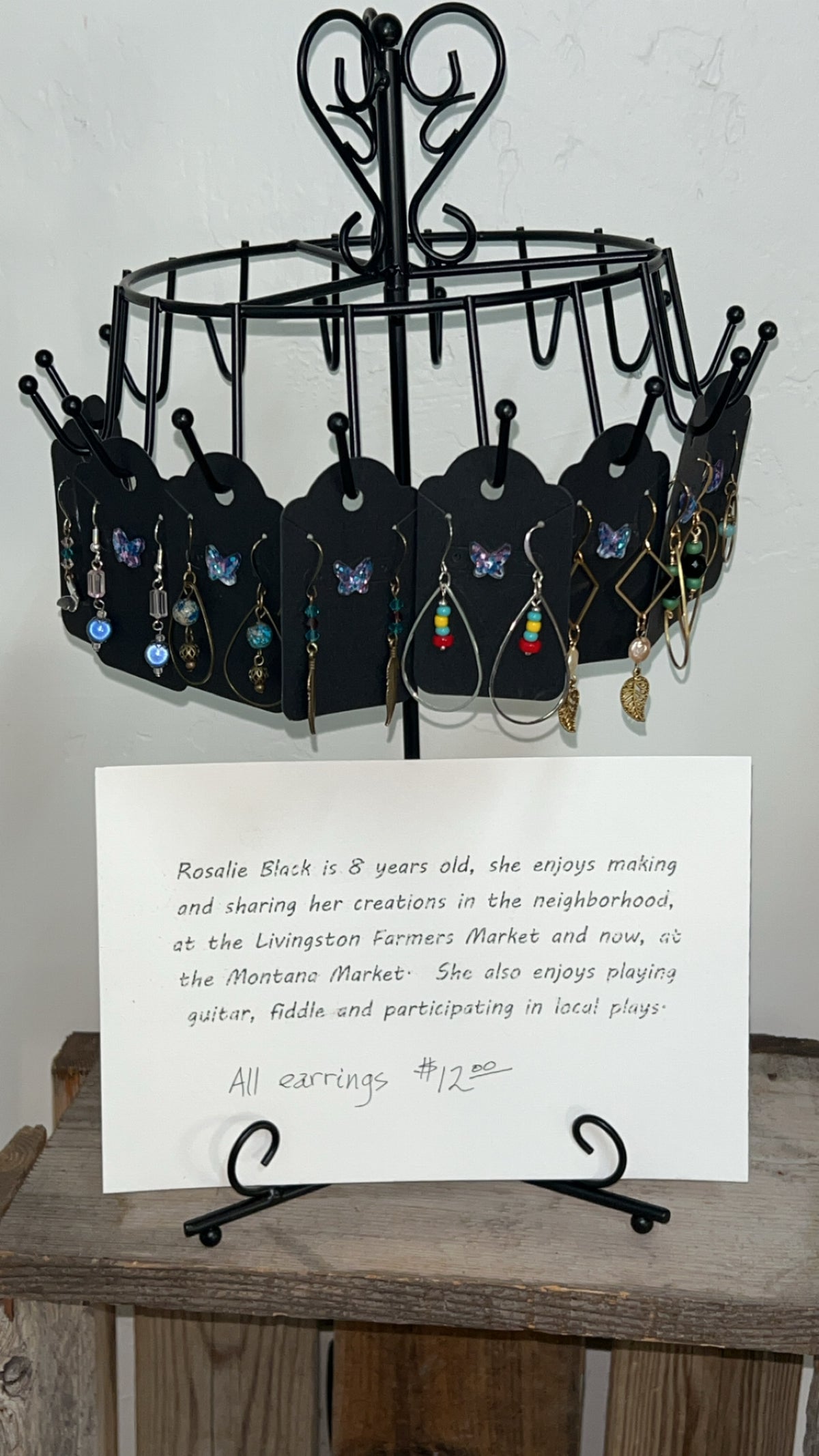 Handmade Earrings – By: Rosalie Black