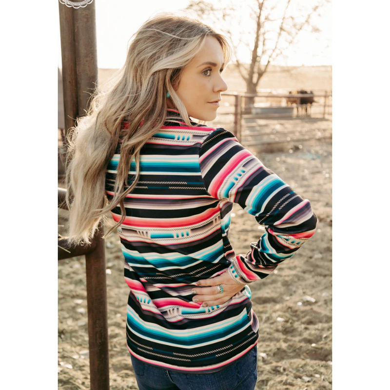 Desert Dreams Pullover, Riding Fit-Long Sleeves-[Womens_Boutique]-[NFR]-[Rodeo_Fashion]-[Western_Style]-Calamity's LLC