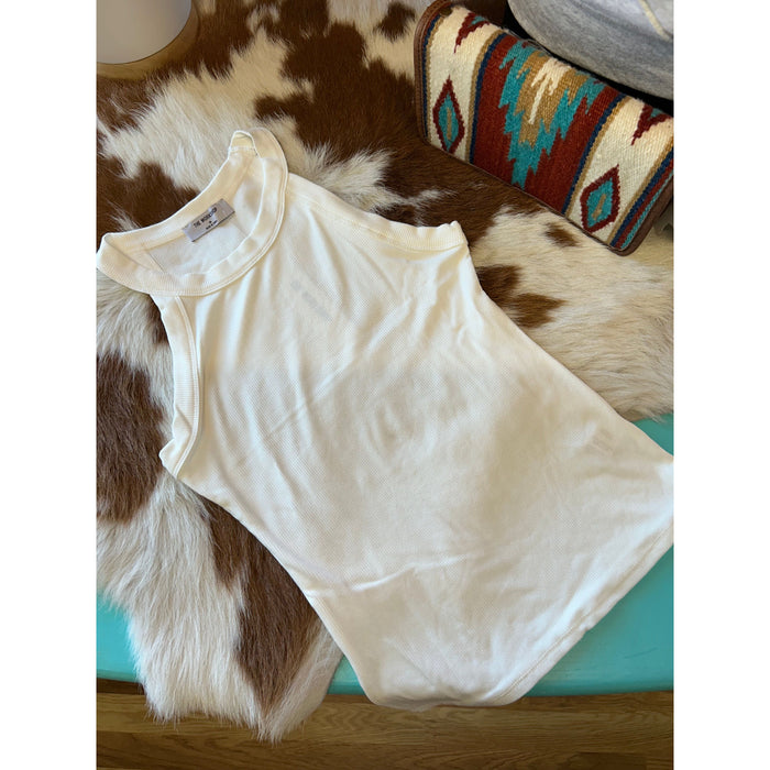 Knit Tank-[Womens_Boutique]-[NFR]-[Rodeo_Fashion]-[Western_Style]-Calamity's LLC