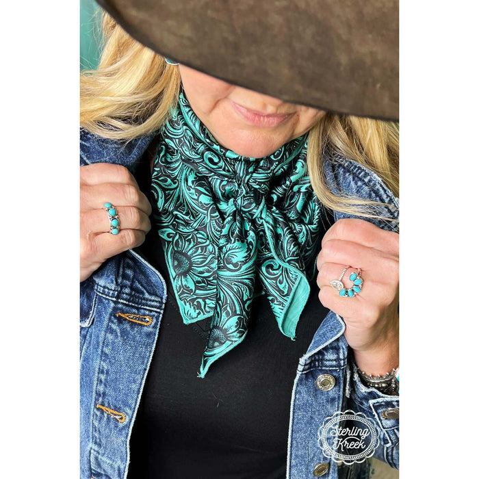 Sheridan wild rag-Scarves-[Womens_Boutique]-[NFR]-[Rodeo_Fashion]-[Western_Style]-Calamity's LLC