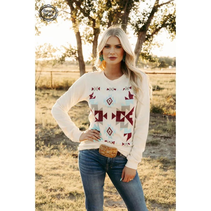 Cranberry Spice and everything nice.-Long Sleeves-[Womens_Boutique]-[NFR]-[Rodeo_Fashion]-[Western_Style]-Calamity's LLC