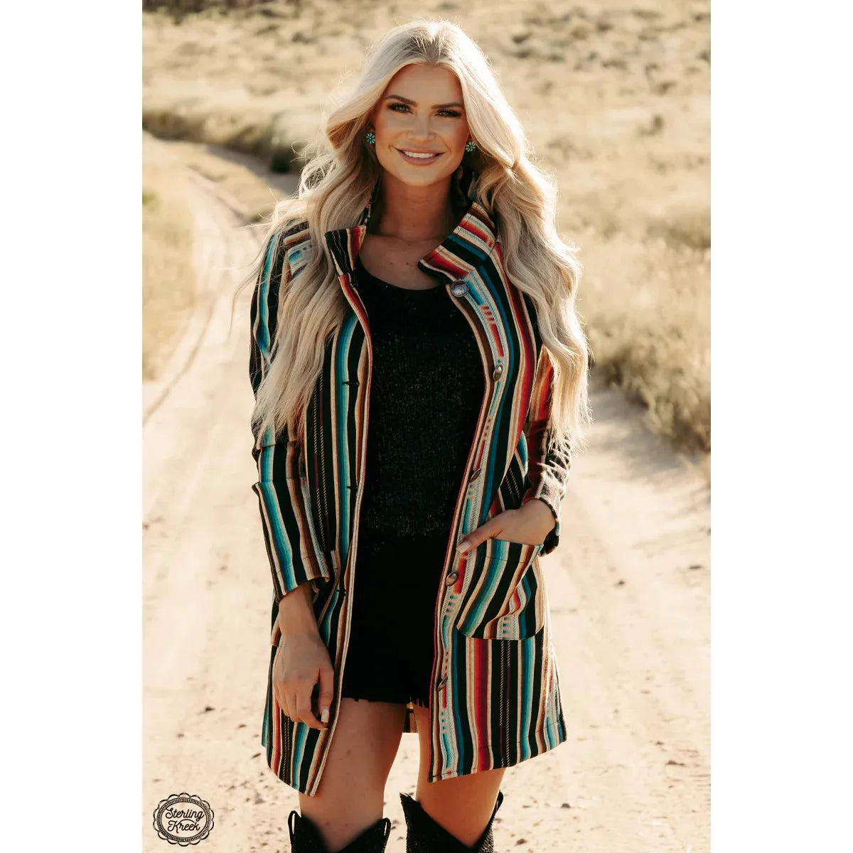 Sun Valley Jacket-Jackets-[Womens_Boutique]-[NFR]-[Rodeo_Fashion]-[Western_Style]-Calamity's LLC