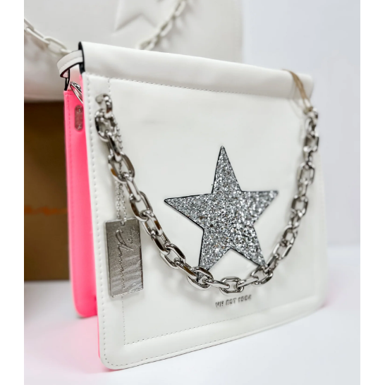 Vintage Havana Adelle White and Pink Purse-Handbags-[Womens_Boutique]-[NFR]-[Rodeo_Fashion]-[Western_Style]-Calamity's LLC