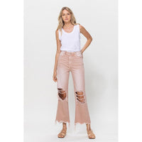 90's Vintage Crop Flare Jeans-[Womens_Boutique]-[NFR]-[Rodeo_Fashion]-[Western_Style]-Calamity's LLC