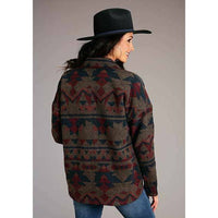 Stetson Aztec Shirt Jacket.-Jacket-[Womens_Boutique]-[NFR]-[Rodeo_Fashion]-[Western_Style]-Calamity's LLC