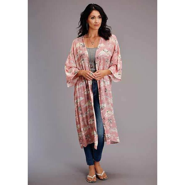 Stetson women's Kimono Style Cardigan-Cardigan-[Womens_Boutique]-[NFR]-[Rodeo_Fashion]-[Western_Style]-Calamity's LLC