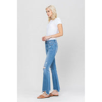 MID-RISE FLARE WITH HEM DETAIL-Denim-[Womens_Boutique]-[NFR]-[Rodeo_Fashion]-[Western_Style]-Calamity's LLC