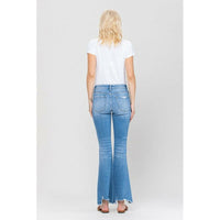 MID-RISE FLARE WITH HEM DETAIL-Denim-[Womens_Boutique]-[NFR]-[Rodeo_Fashion]-[Western_Style]-Calamity's LLC