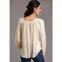 Stetson Women's Long Sleeve Blouse-Long Sleeves-[Womens_Boutique]-[NFR]-[Rodeo_Fashion]-[Western_Style]-Calamity's LLC
