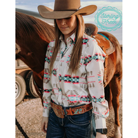 Lesson in Leaving Button up-Button Up-[Womens_Boutique]-[NFR]-[Rodeo_Fashion]-[Western_Style]-Calamity's LLC
