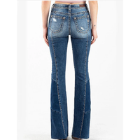 Miss Me High Rise Flare Jeans-Denim-[Womens_Boutique]-[NFR]-[Rodeo_Fashion]-[Western_Style]-Calamity's LLC