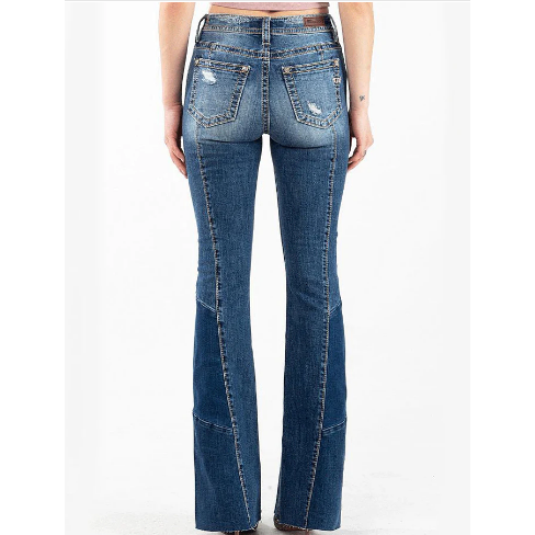 Miss Me High Rise Flare Jeans-Denim-[Womens_Boutique]-[NFR]-[Rodeo_Fashion]-[Western_Style]-Calamity's LLC