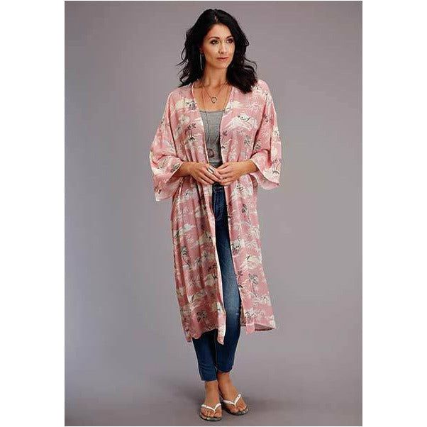 Beach Ride Kimono, by Stetson-Kimonos-[Womens_Boutique]-[NFR]-[Rodeo_Fashion]-[Western_Style]-Calamity's LLC