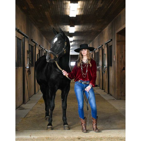 Tasha Polizzi Primrose Blouse-Long Sleeves-[Womens_Boutique]-[NFR]-[Rodeo_Fashion]-[Western_Style]-Calamity's LLC