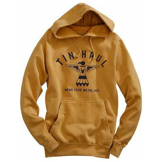 Tin Haul Mustard Hoodie-Hoodie-[Womens_Boutique]-[NFR]-[Rodeo_Fashion]-[Western_Style]-Calamity's LLC