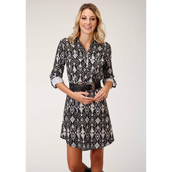 Women's Cute Shirt Dress, by Roper-Dresses-[Womens_Boutique]-[NFR]-[Rodeo_Fashion]-[Western_Style]-Calamity's LLC