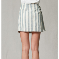 Blue and White Highwaisted Skirt, by Together-Skirts-[Womens_Boutique]-[NFR]-[Rodeo_Fashion]-[Western_Style]-Calamity's LLC