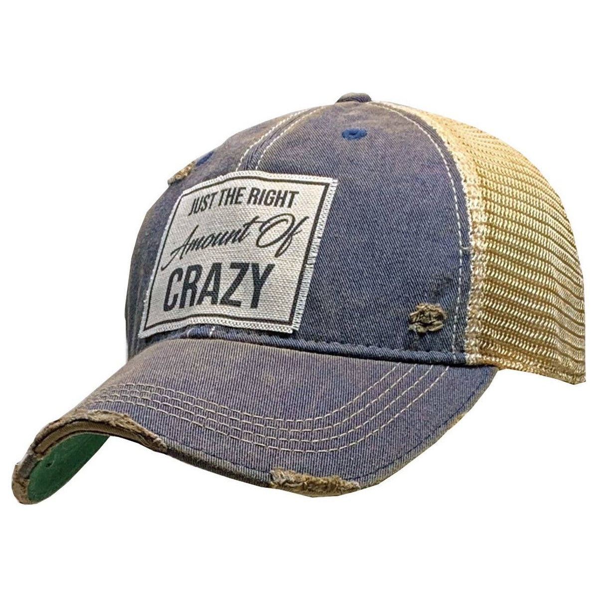 Just The Right Amount Of Crazy Trucker Hat Baseball Cap-Hats-[Womens_Boutique]-[NFR]-[Rodeo_Fashion]-[Western_Style]-Calamity's LLC