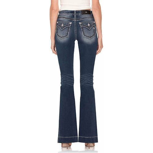 Miss Me Chloe Boot Cut Denim Jeans-Denim-[Womens_Boutique]-[NFR]-[Rodeo_Fashion]-[Western_Style]-Calamity's LLC