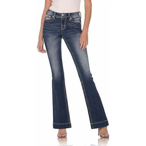 Miss Me Boot Cut Denim Jeans-Denim-[Womens_Boutique]-[NFR]-[Rodeo_Fashion]-[Western_Style]-Calamity's LLC