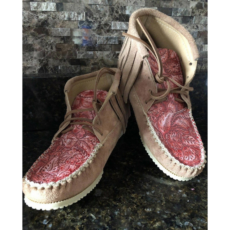 Handmade Moccassions-Shoes-[Womens_Boutique]-[NFR]-[Rodeo_Fashion]-[Western_Style]-Calamity's LLC