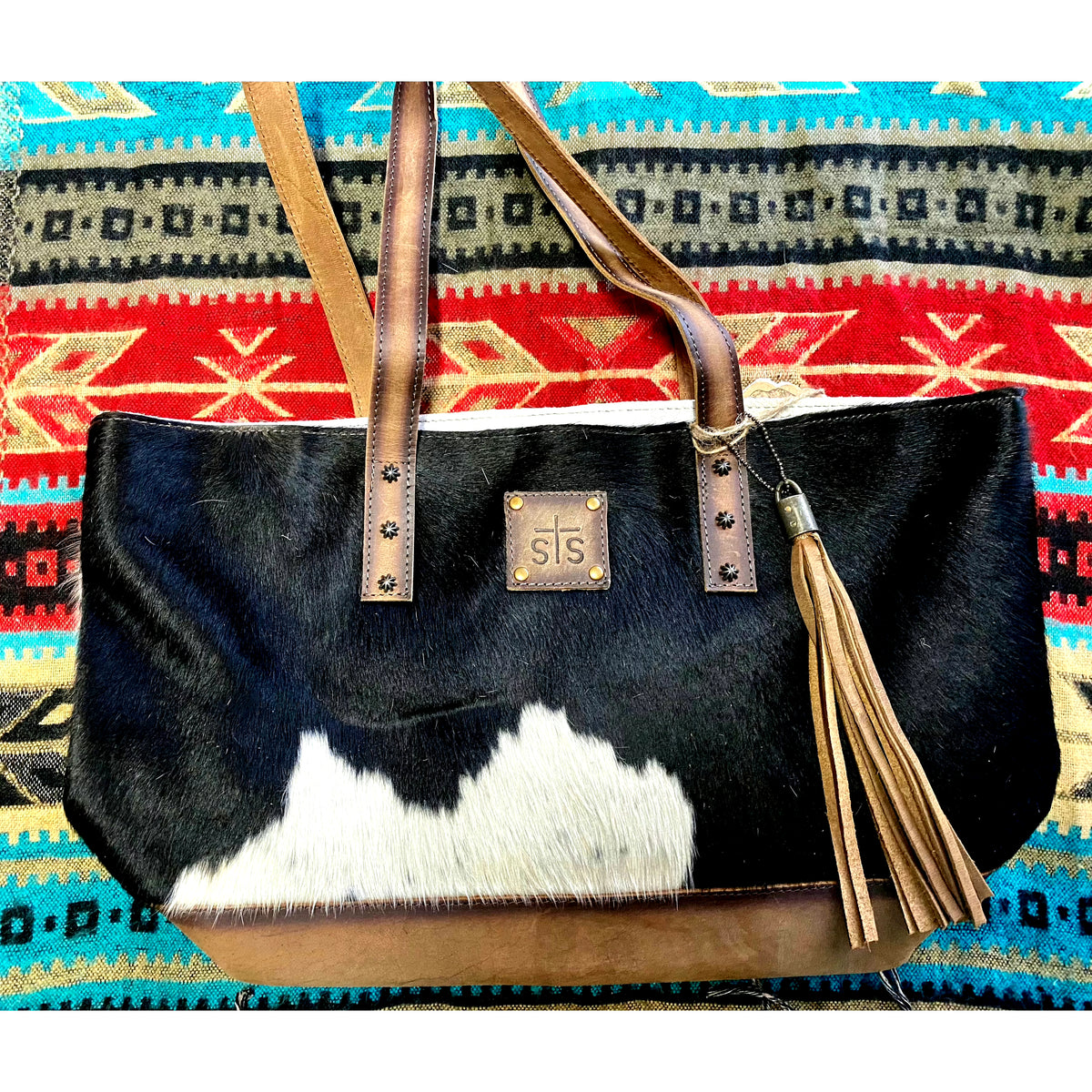Sts ranchwear cowhide purse sales