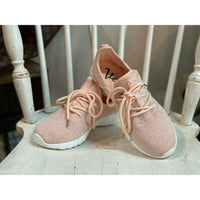 Very G, Blush Tennis Shoe-Sneakers-[Womens_Boutique]-[NFR]-[Rodeo_Fashion]-[Western_Style]-Calamity's LLC