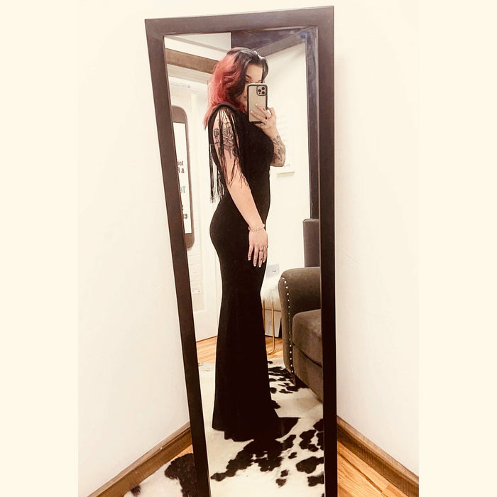 Sexy black dress-Dresses-[Womens_Boutique]-[NFR]-[Rodeo_Fashion]-[Western_Style]-Calamity's LLC