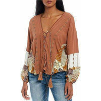 Miss me patchwork top-[Womens_Boutique]-[NFR]-[Rodeo_Fashion]-[Western_Style]-Calamity's LLC