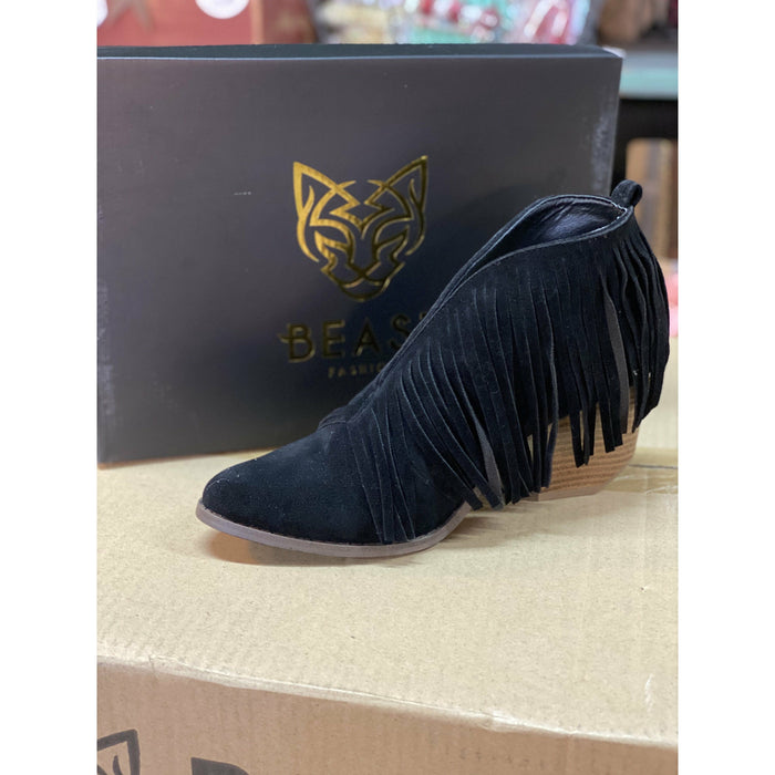 Fringe Bootie-Boots-[Womens_Boutique]-[NFR]-[Rodeo_Fashion]-[Western_Style]-Calamity's LLC