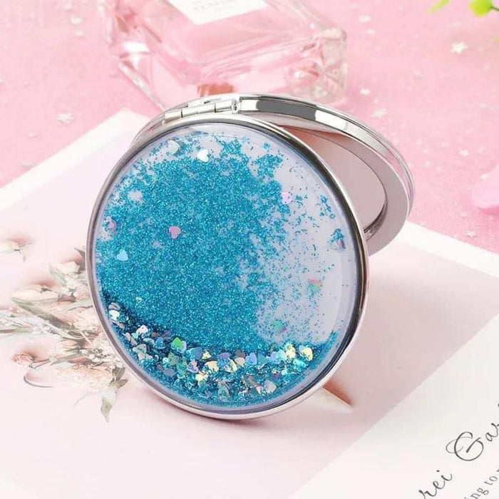 Glitter Cosmetic Mirrors-Cosmetic Mirrors-[Womens_Boutique]-[NFR]-[Rodeo_Fashion]-[Western_Style]-Calamity's LLC