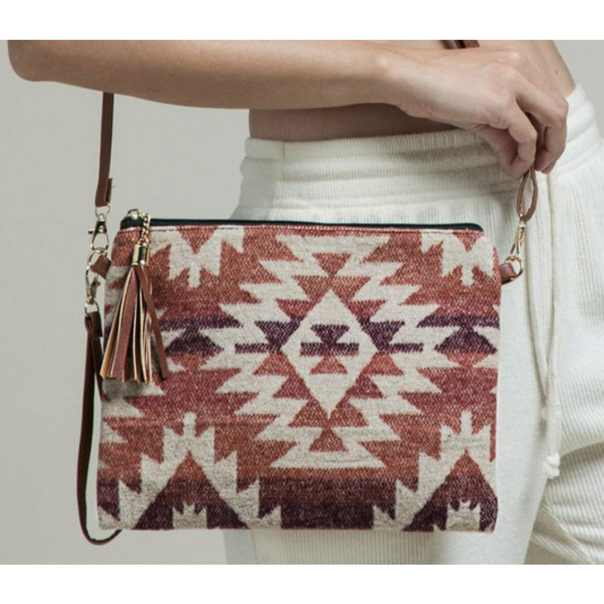 Western Print Wristlet-Handbags-[Womens_Boutique]-[NFR]-[Rodeo_Fashion]-[Western_Style]-Calamity's LLC