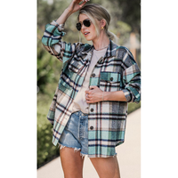 Oversized Flannel Plaid Jackets or Shackets-Coats & Jackets-[Womens_Boutique]-[NFR]-[Rodeo_Fashion]-[Western_Style]-Calamity's LLC