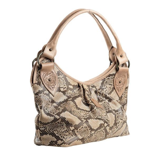 Stella Hobo Python Handbag-Handbags-[Womens_Boutique]-[NFR]-[Rodeo_Fashion]-[Western_Style]-Calamity's LLC